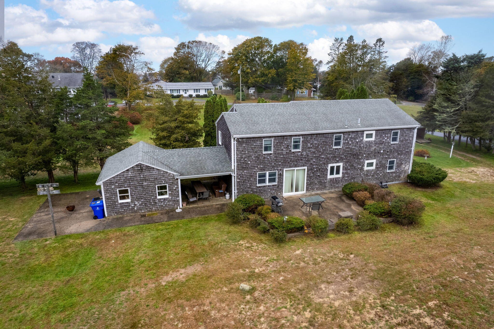 961 Shore Road Pocasset, MA 02559 - Photo 10 of 15 Rear Aerial