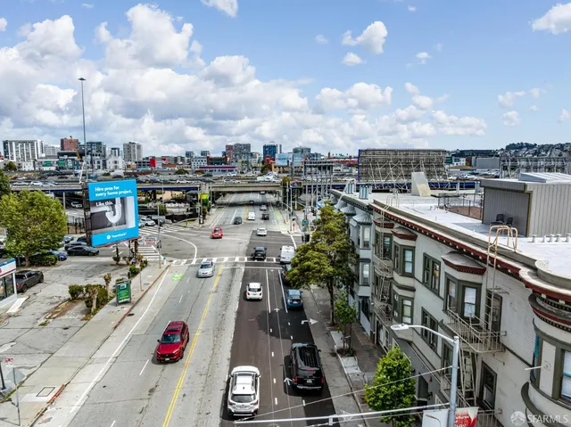 a city view with lot of high rise buildings