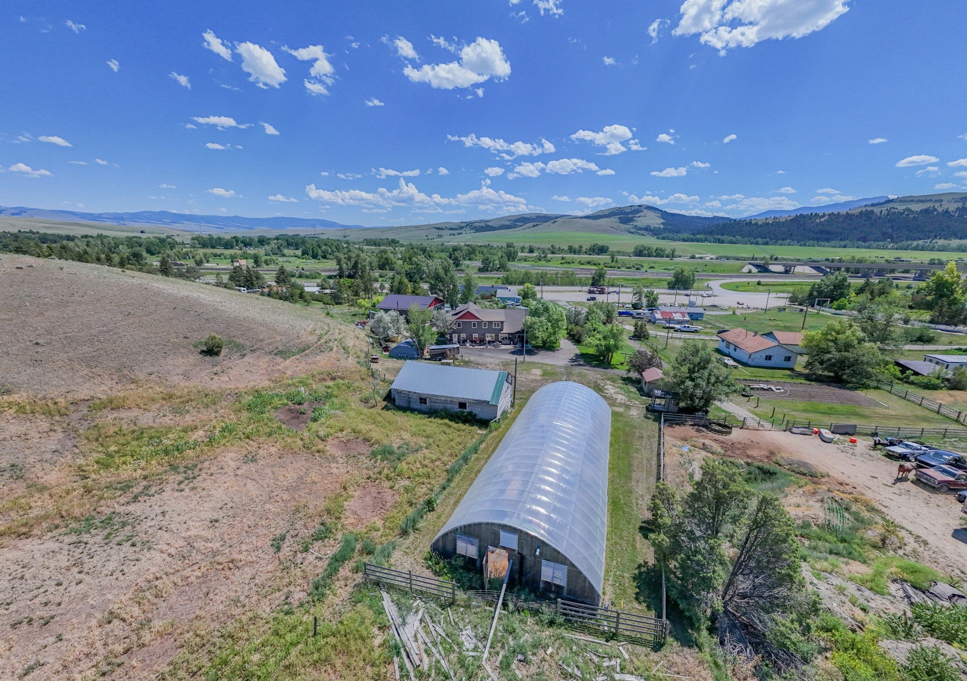 58 Gilman Road Garrison, MT 59731 - Photo 89 of 91 Aerial view of a mountainous background