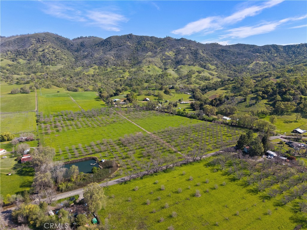 10950 Bachelor Valley Road Upper Lake, CA 95493 - Photo 23 of 28 a view of a lush green hillside and houses