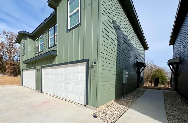 a view of a house with a door