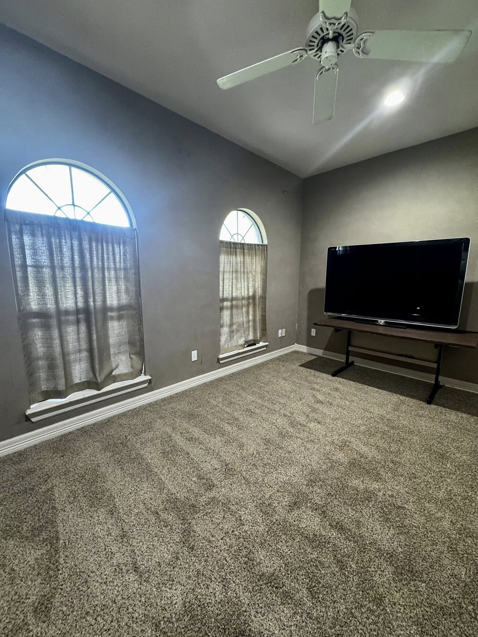 214 Williams Road Bay City, TX 77414 - Photo 45 of 48 en empty room with fan and windows