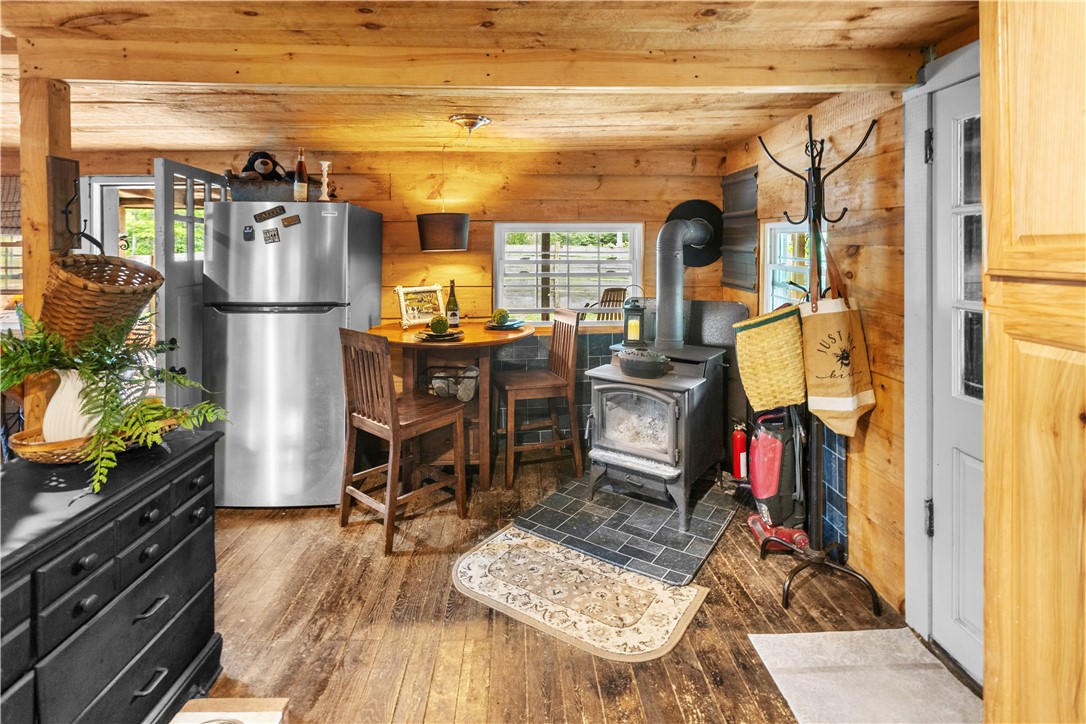 120 Marvin Road Smithville, NY 13841 - Photo 31 of 50 Cozy kitchen with woodstove