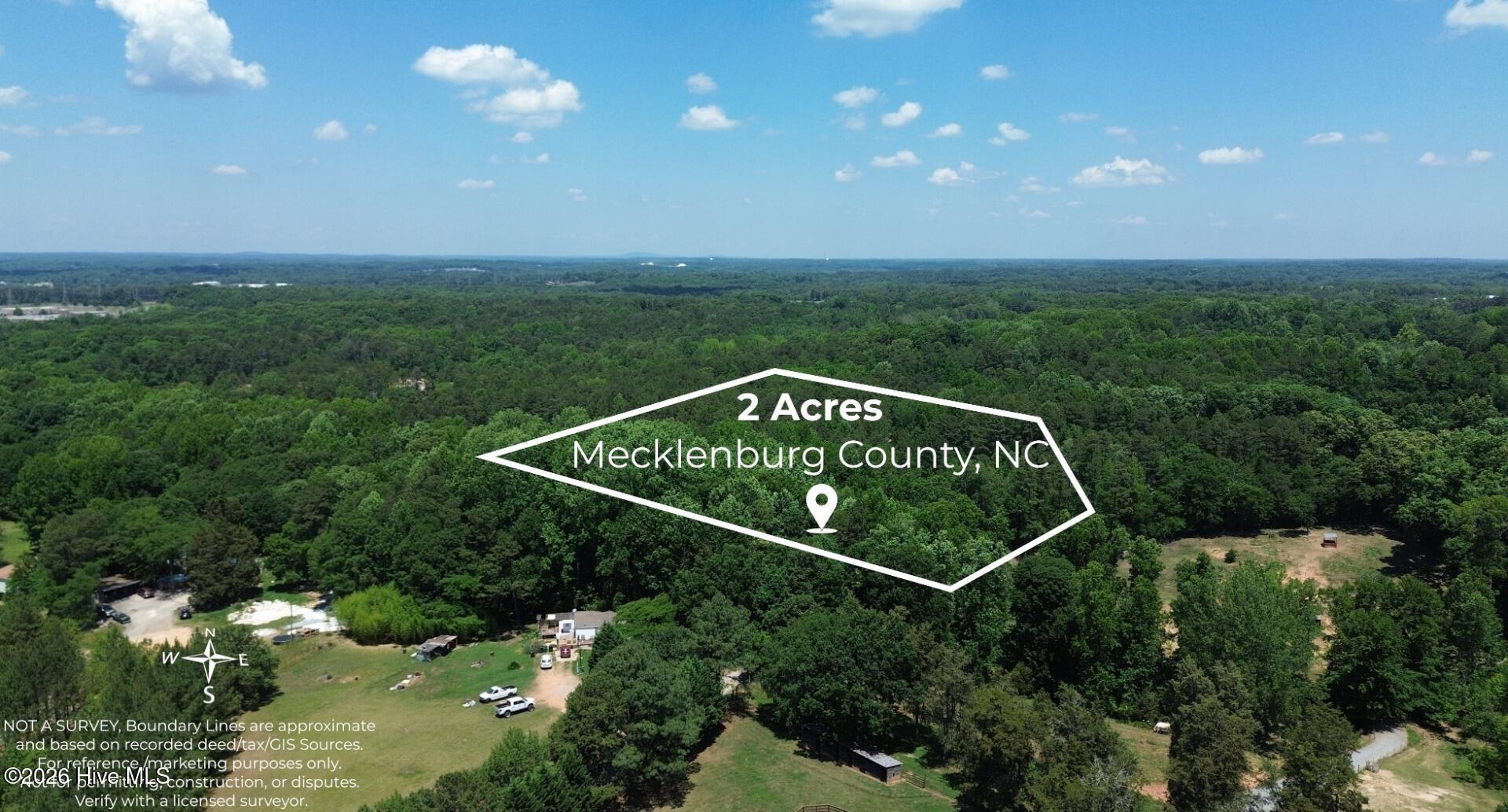 10466 Moores Chapel Road Charlotte, NC 28214 - Photo 2 of 50 00 Aerial S POV Overlay