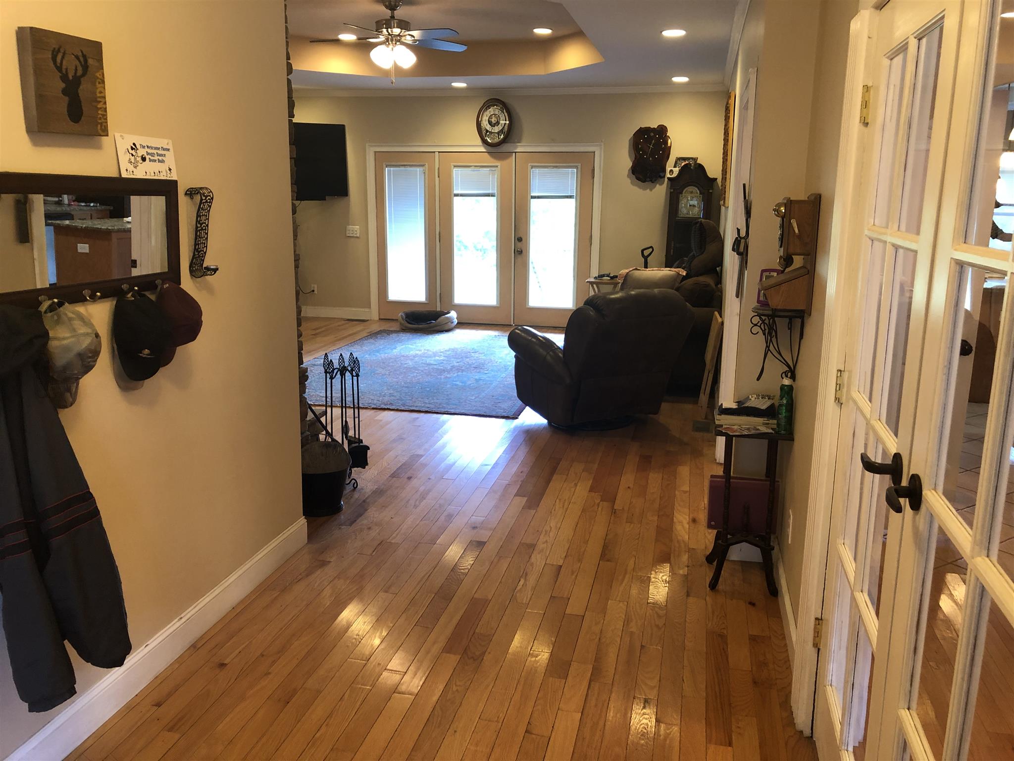 374 Eagle Lake Road Coalmont, TN 37313 - Photo 13 of 28 a living room with furniture and a wooden floor