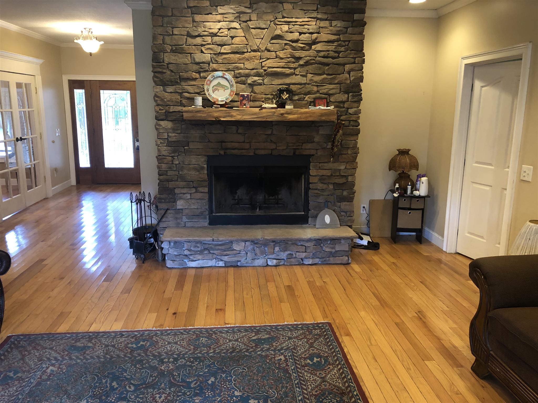 374 Eagle Lake Road Coalmont, TN 37313 - Photo 15 of 28 a living room with a fireplace