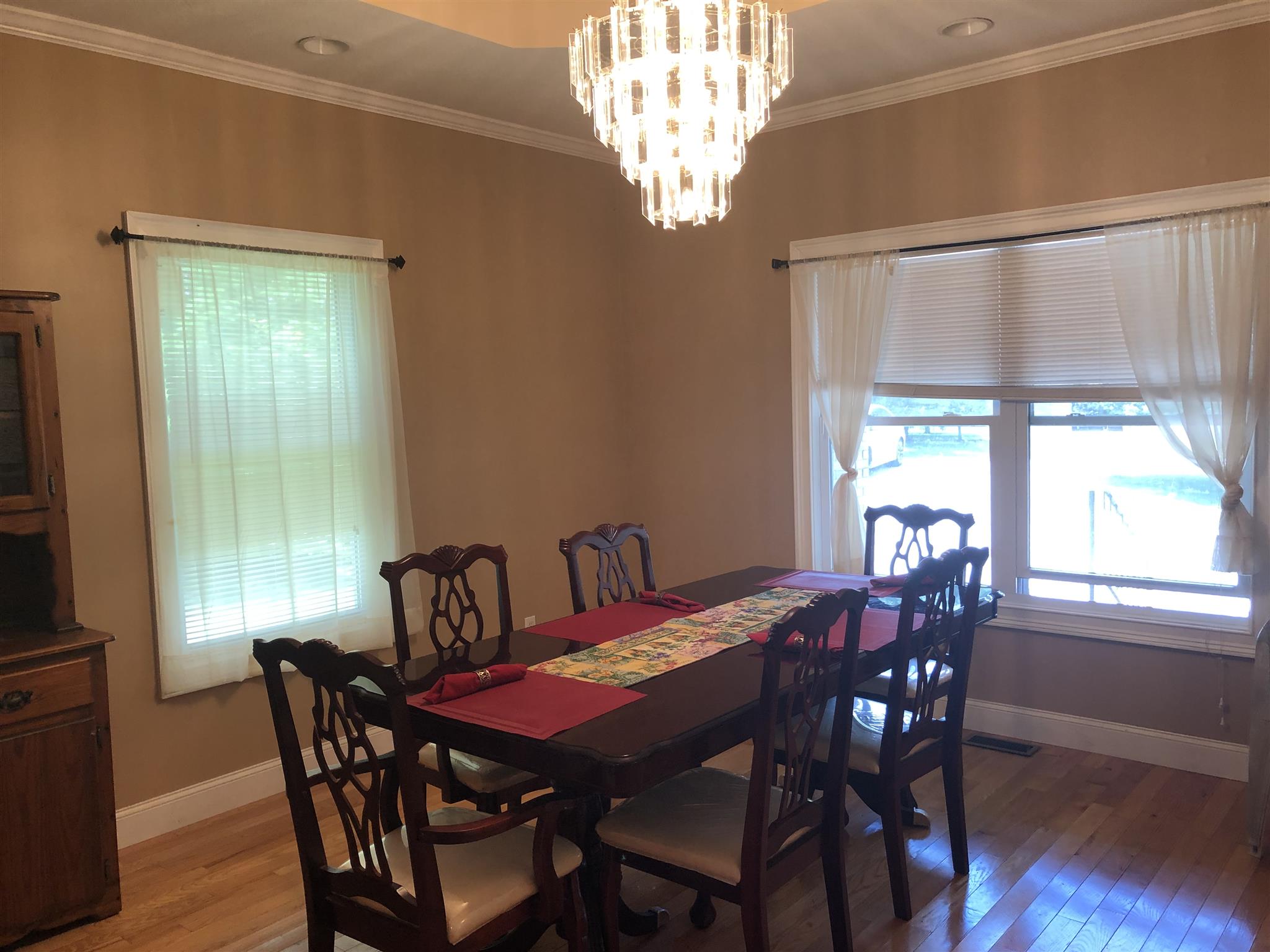 374 Eagle Lake Road Coalmont, TN 37313 - Photo 16 of 28 a view of a dining room with furniture window and wooden floor
