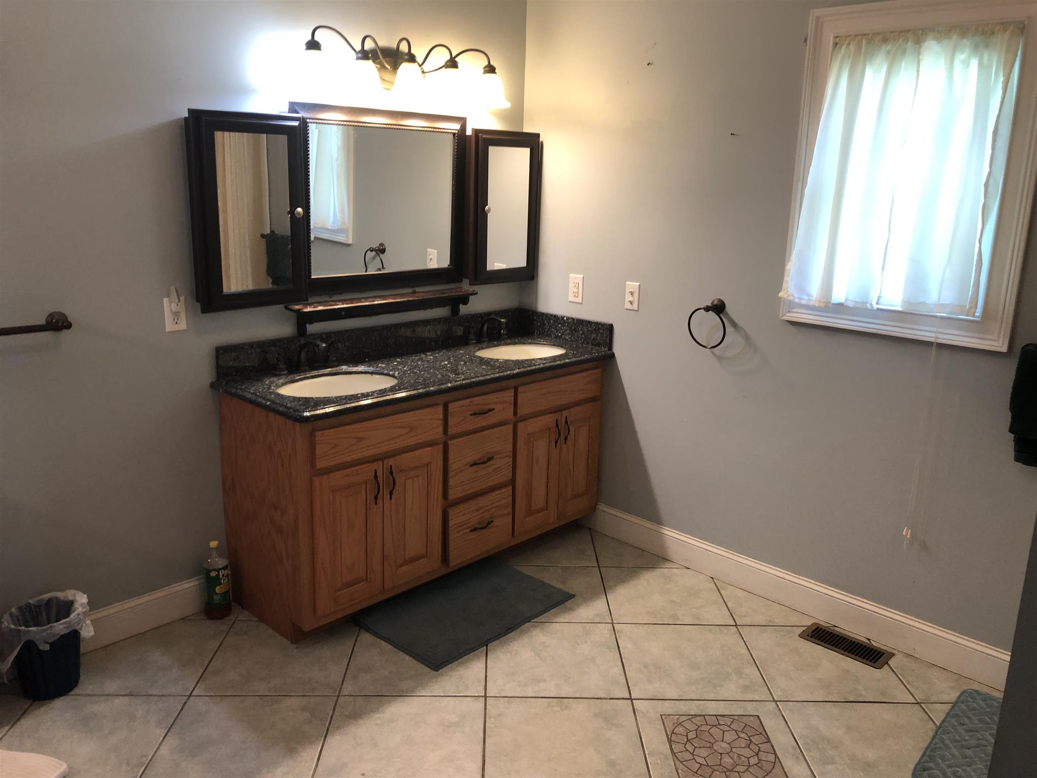 374 Eagle Lake Road Coalmont, TN 37313 - Photo 21 of 28 a bathroom with a sink a mirror and a vanity