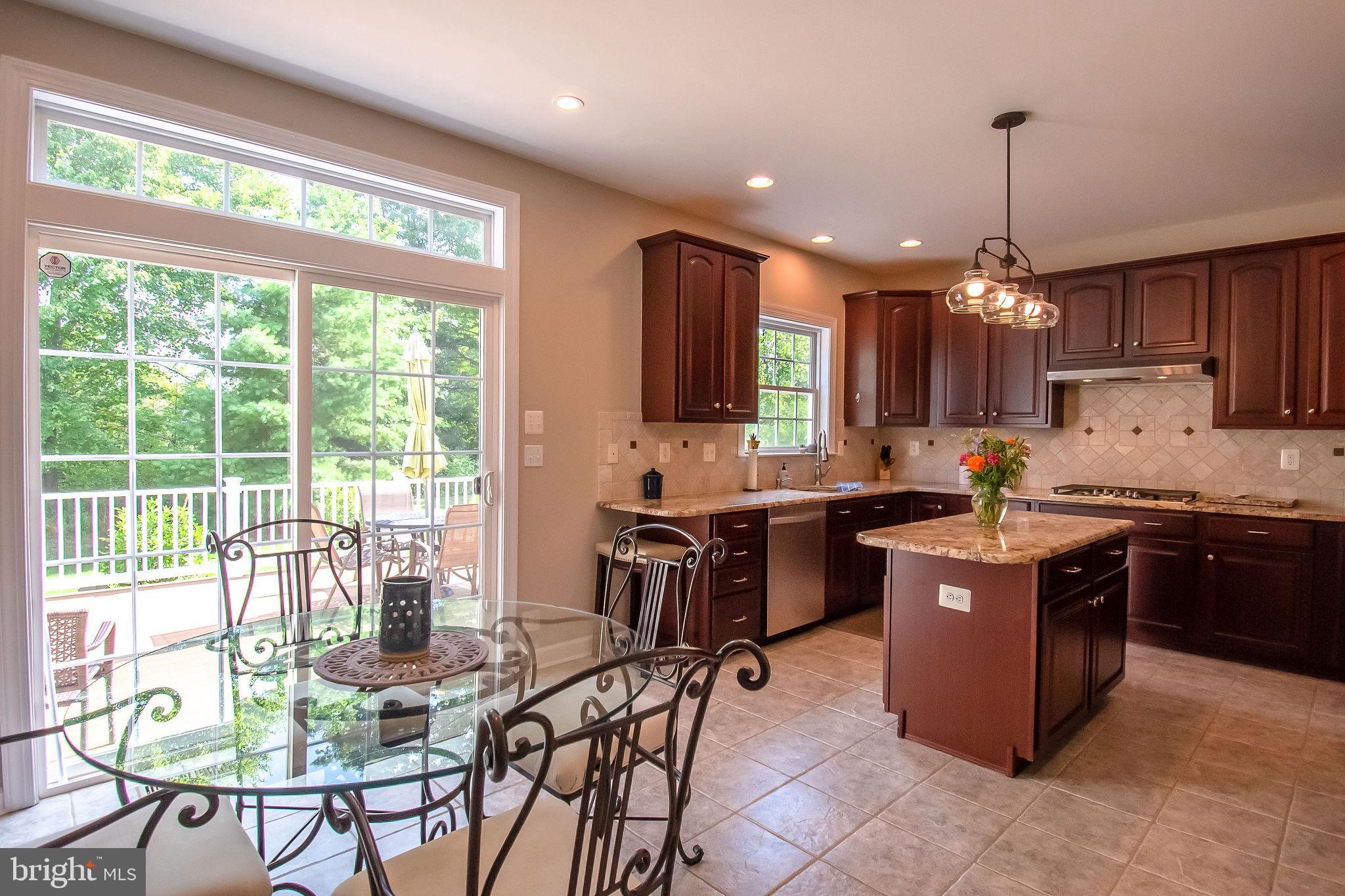 271 Barnhill Road Perkasie, PA 18944 - Photo 25 of 52 Kitchen and Eating Area overlooks the deck