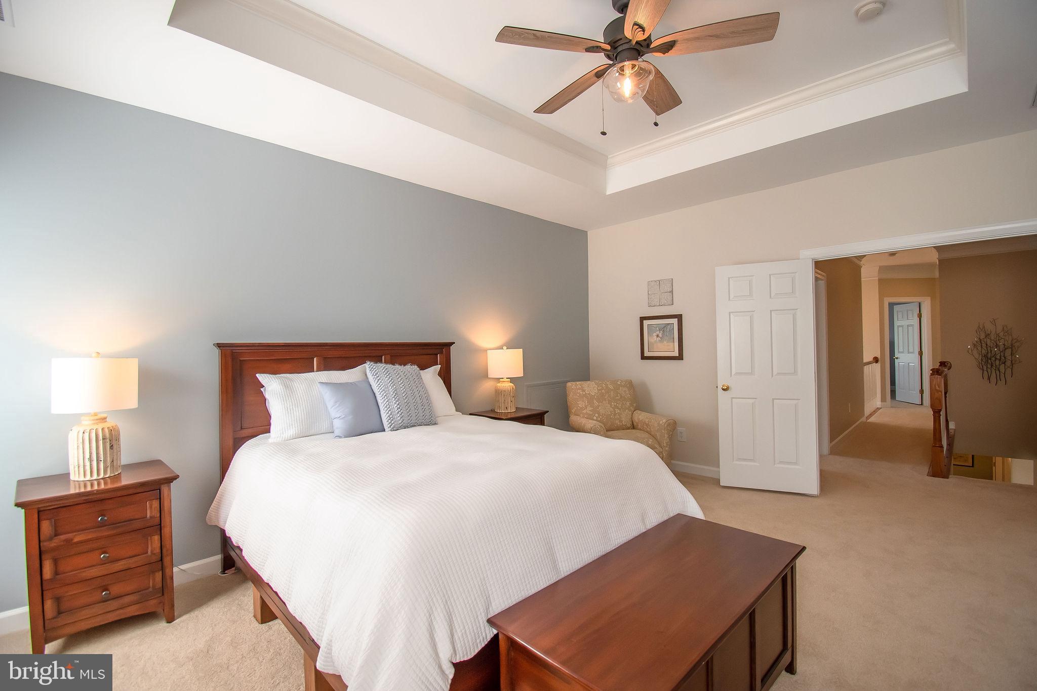 271 Barnhill Road Perkasie, PA 18944 - Photo 27 of 52 Primary Bedroom with newer ceiling fan
