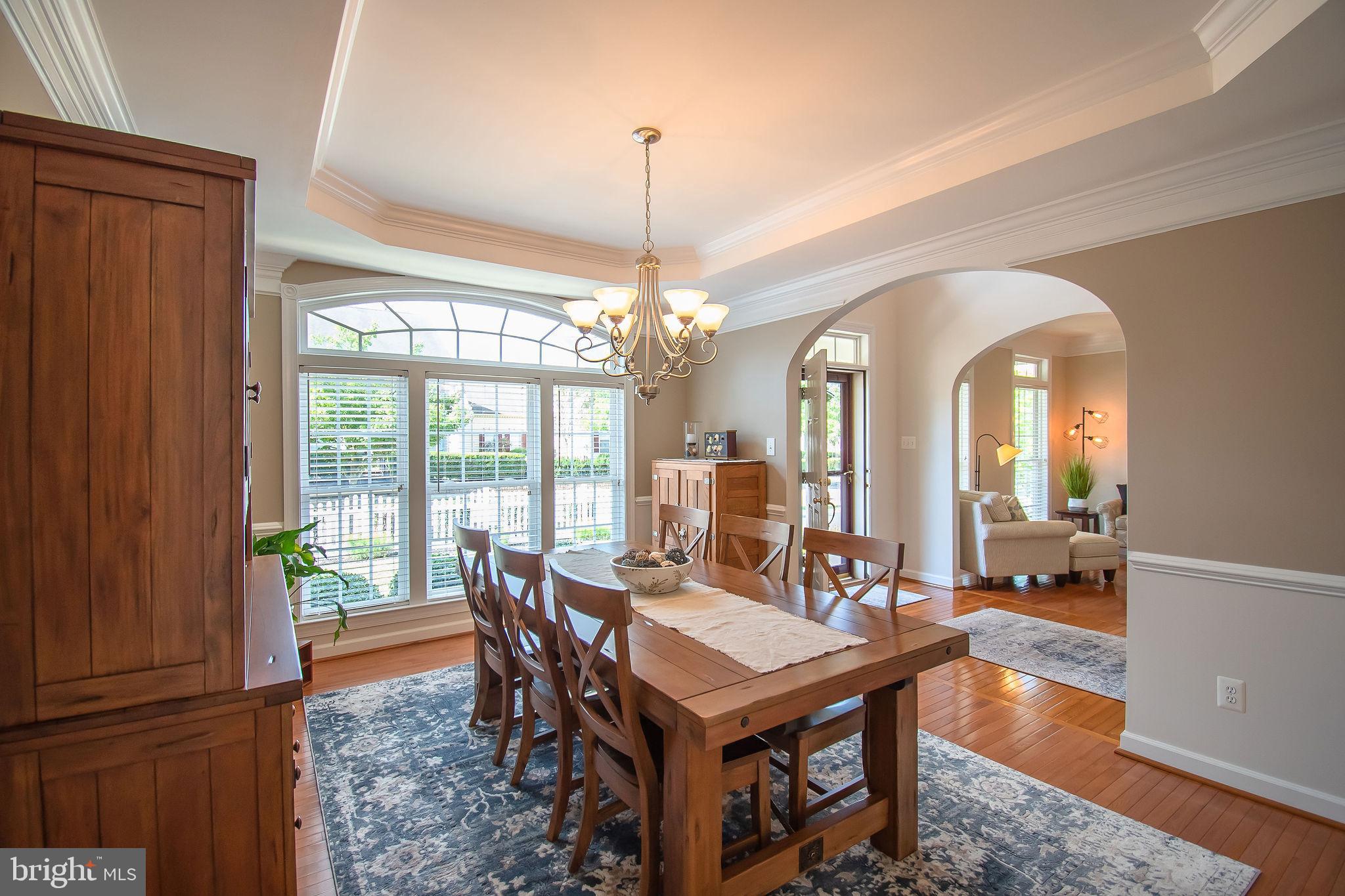 271 Barnhill Road Perkasie, PA 18944 - Photo 8 of 52 Dining Room with arched entry