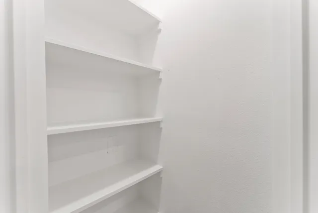 a close up view of racks