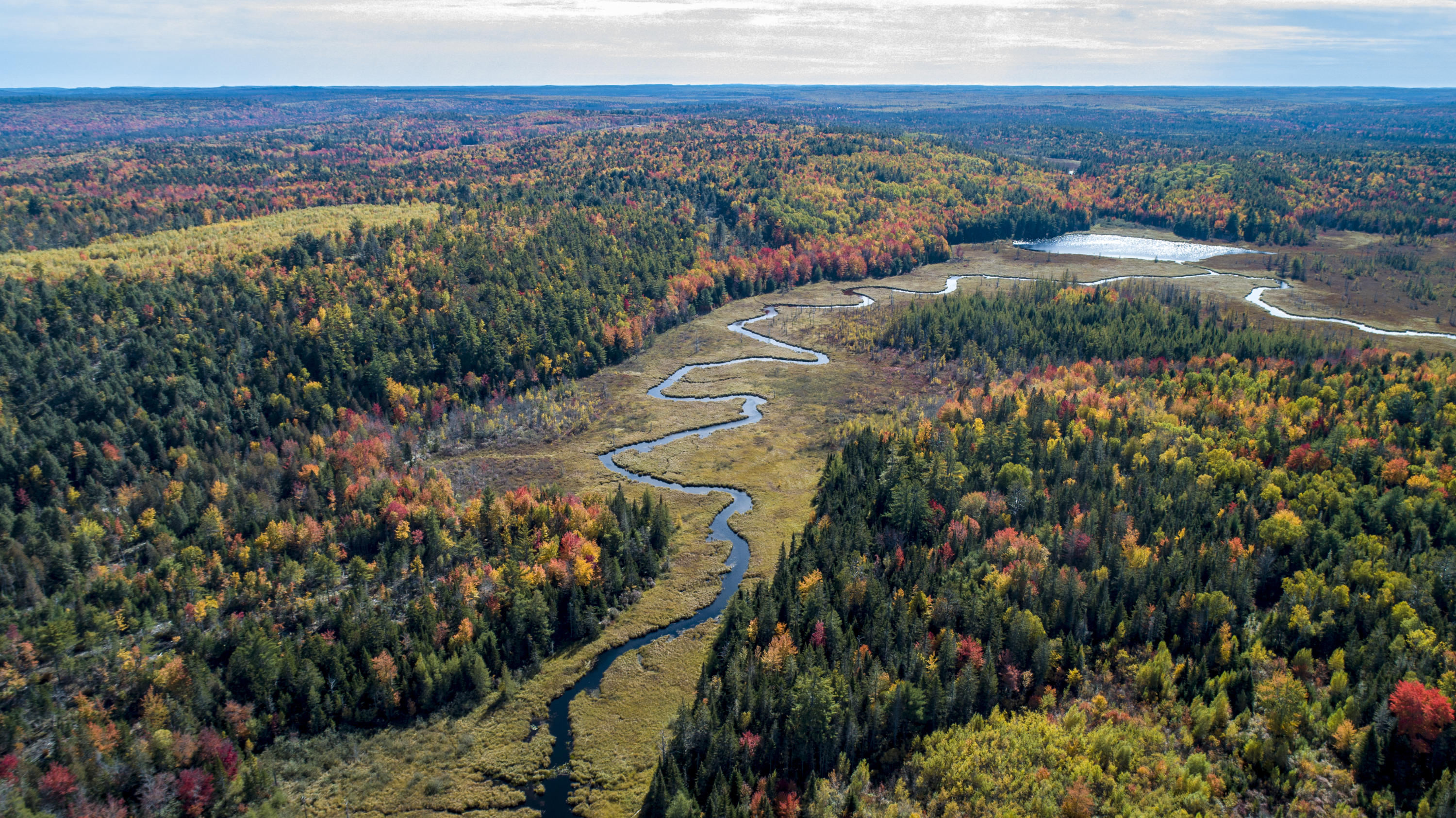 2001 Northfield Road Northfield, ME 04654 - Photo 57 of 70 Aerial Overview...