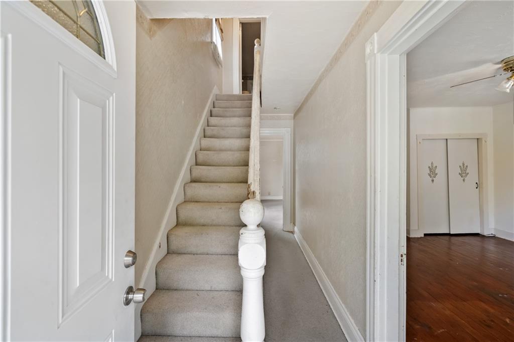 223 Hickory Street McKees Rocks, PA 15136 - Photo 6 of 27 a view of entryway with wooden floor