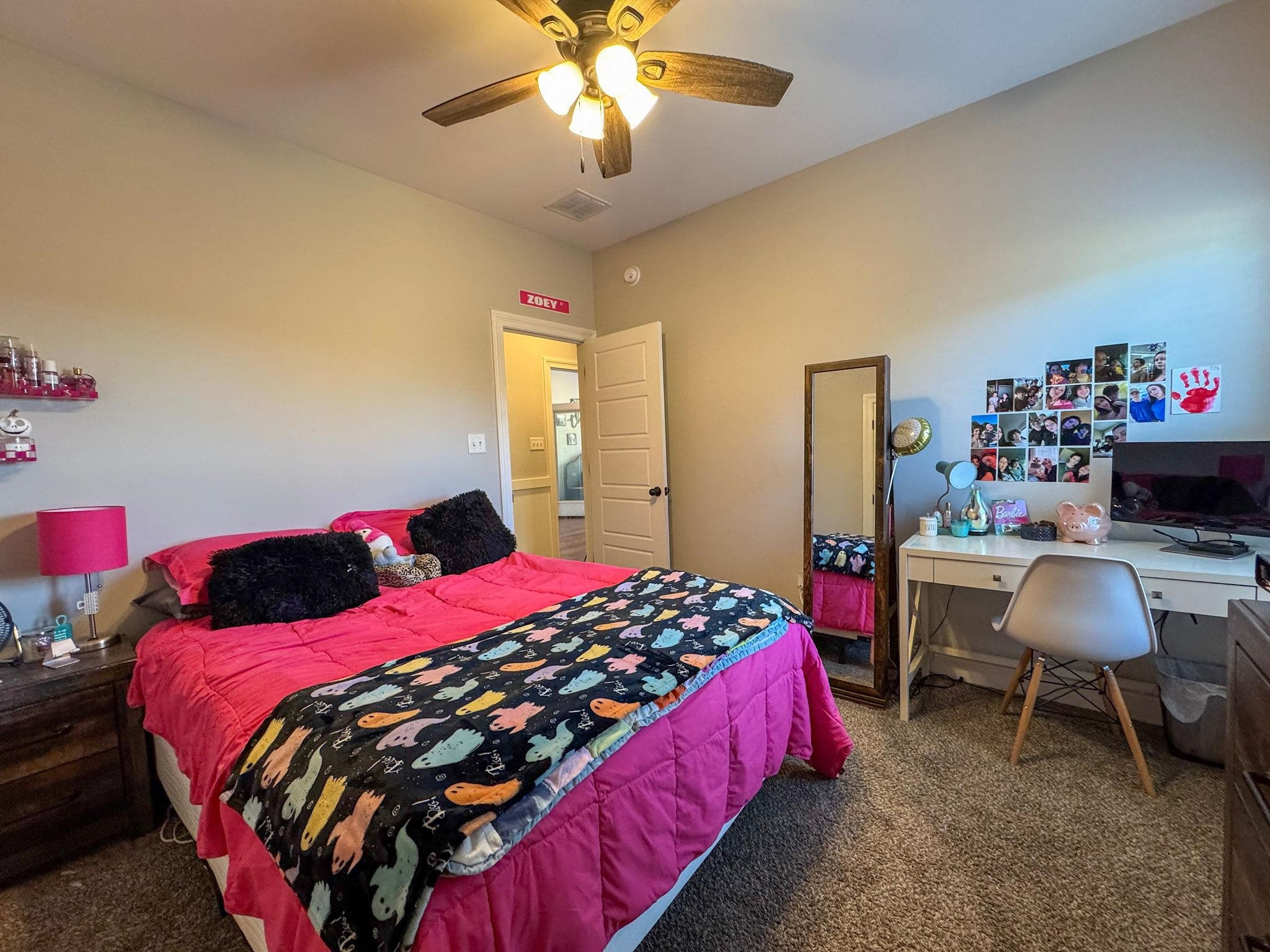 22 Cedar Ridge Cove Atoka, TN 38004 - Photo 16 of 39 Carpeted bedroom with ceiling fan
