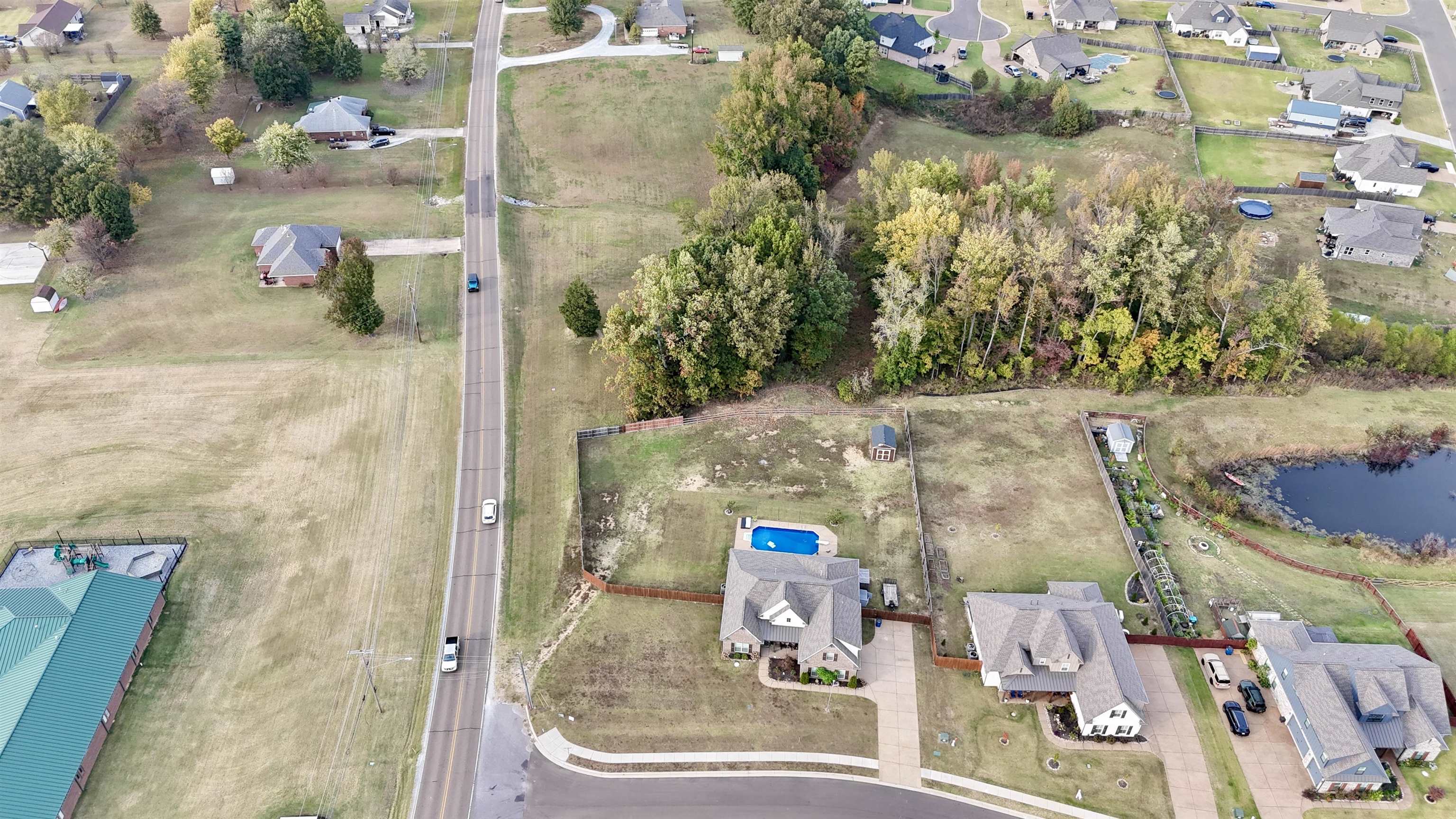 22 Cedar Ridge Cove Atoka, TN 38004 - Photo 39 of 39 Bird's eye view featuring a water view