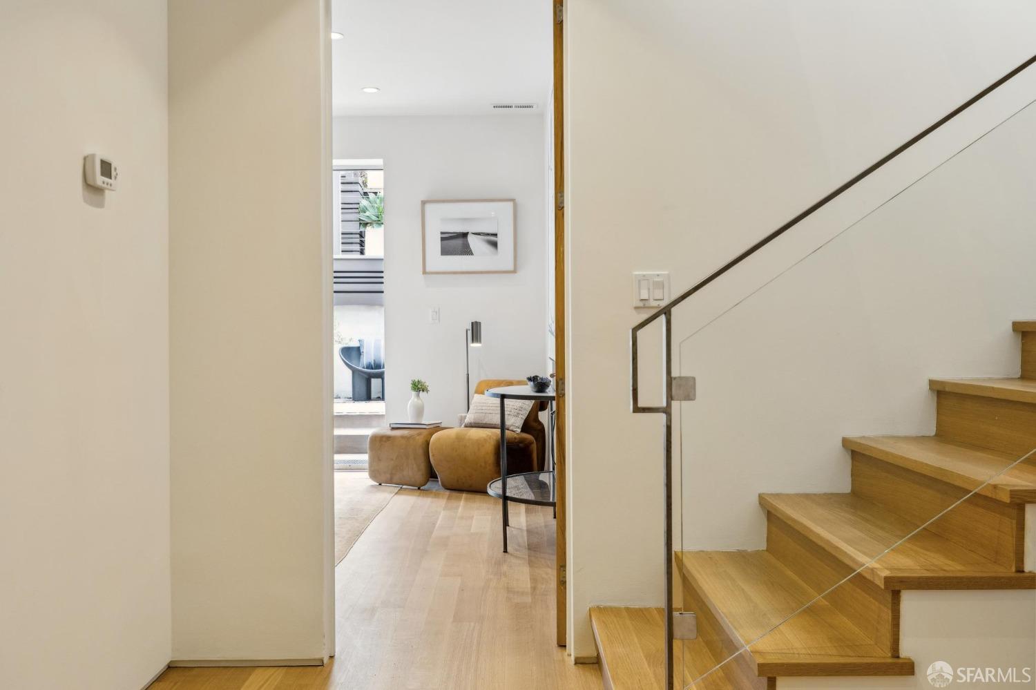 392 Eureka Street San Francisco, CA 94114 - Photo 61 of 74 a view of living room with furniture and wooden floor