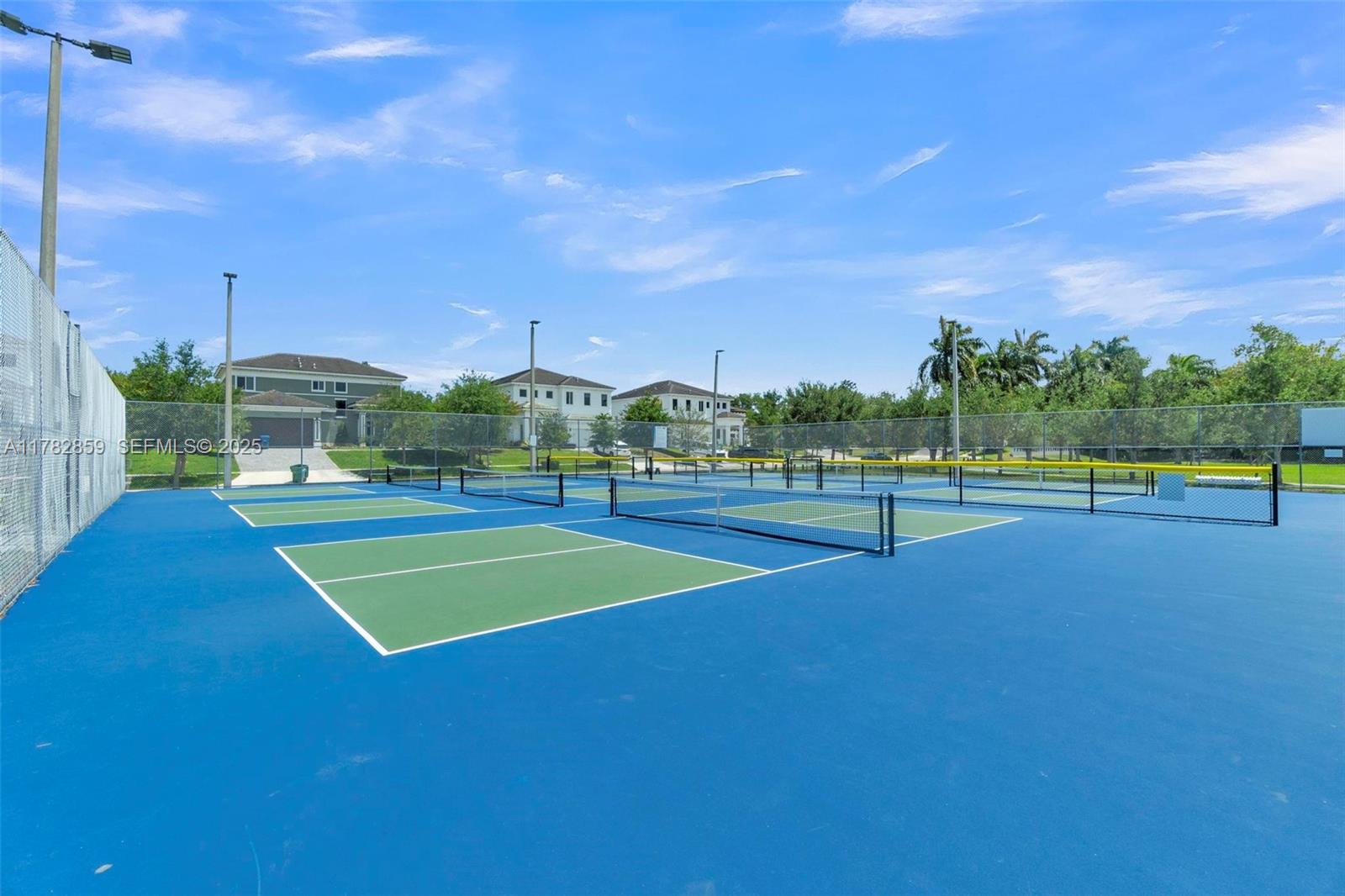 7830 Southwest 199th Terrace Cutler Bay, FL 33189 - Photo 10 of 30 a view of a tennis court