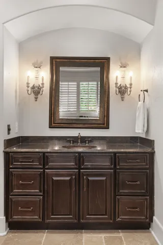 a view of a livingroom with furniture and window