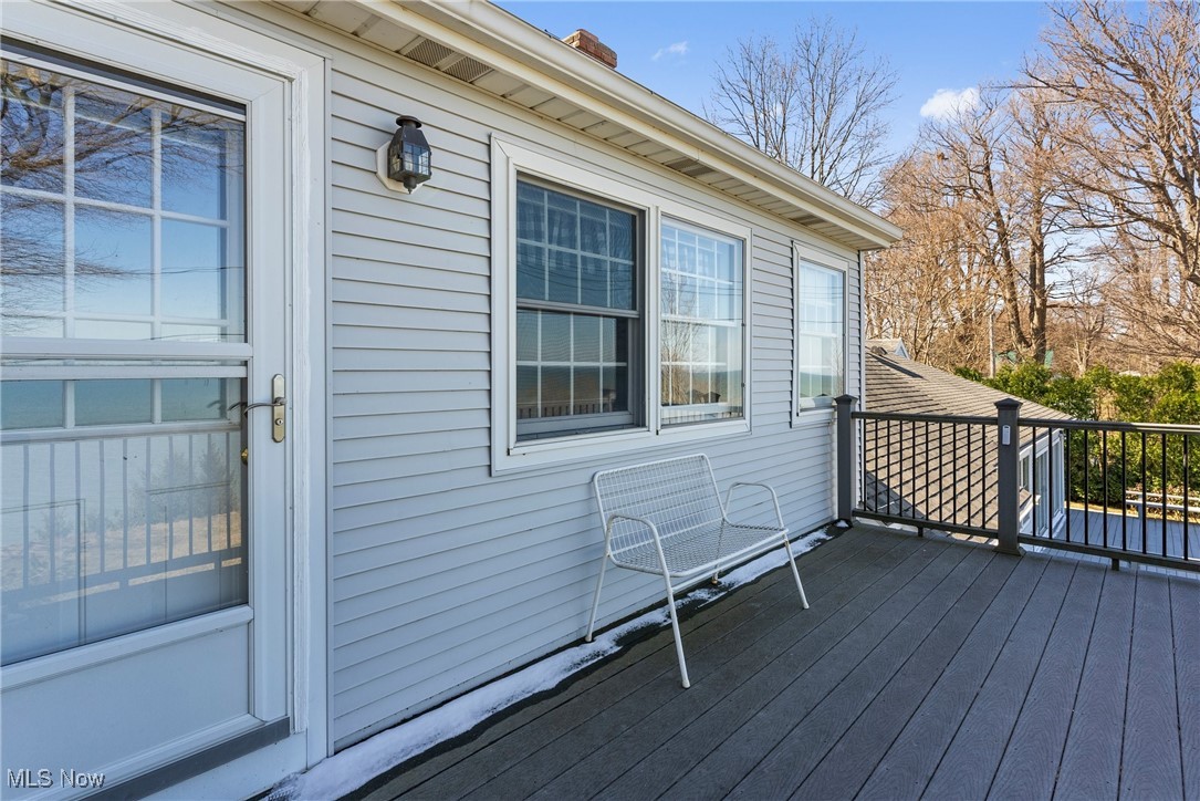 1122 Lake Road Conneaut, OH 44030 - Photo 11 of 50 View of wooden terrace