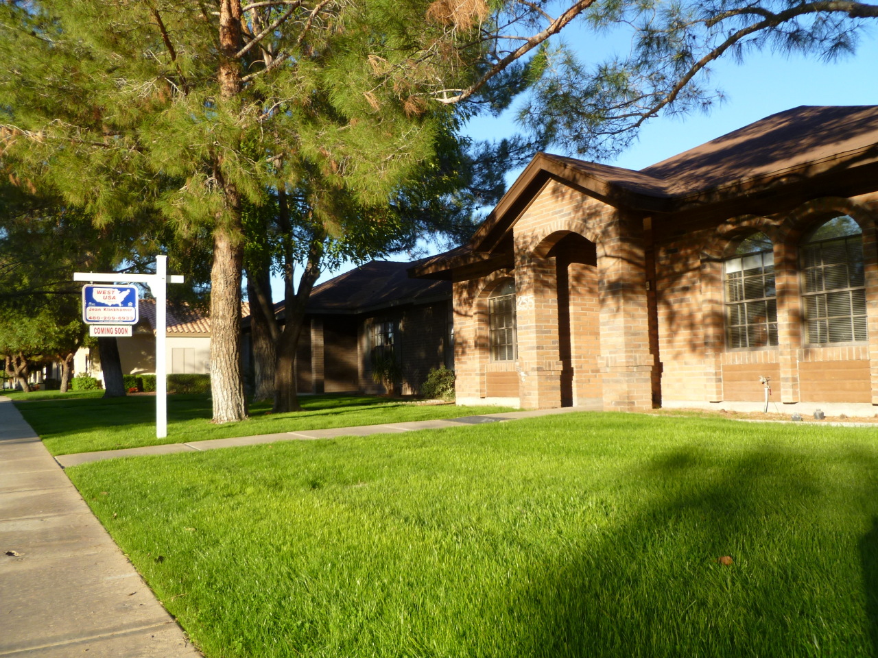 255 North Concord Street Gilbert, AZ 85234 - Photo 2 of 20 a view of a house with a backyard
