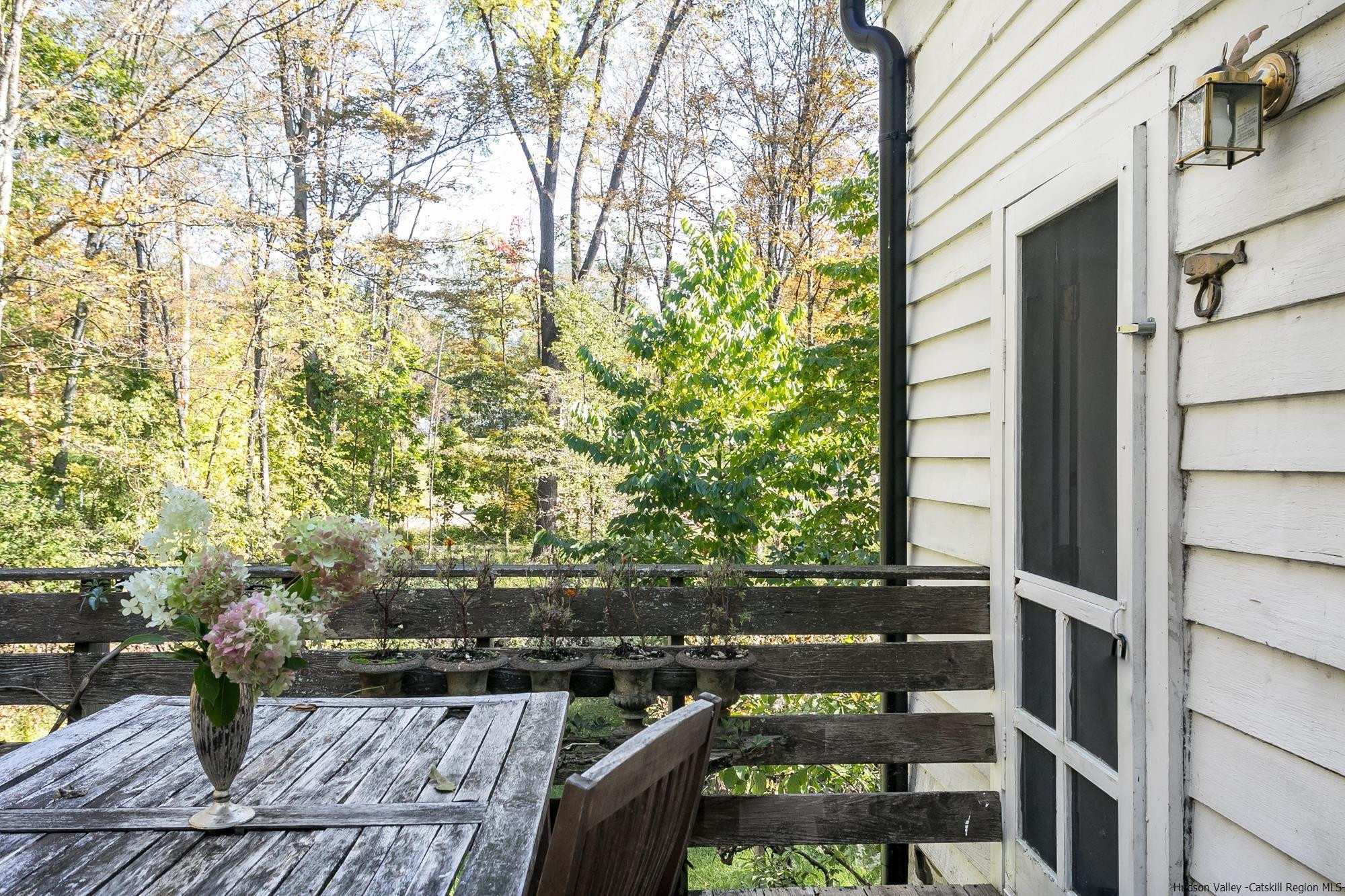 169 Marcott Road Kingston, NY 12401 - Photo 21 of 32 a view of outdoor space with wooden floor and seating space