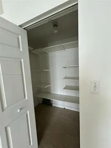 a view of walk in closet