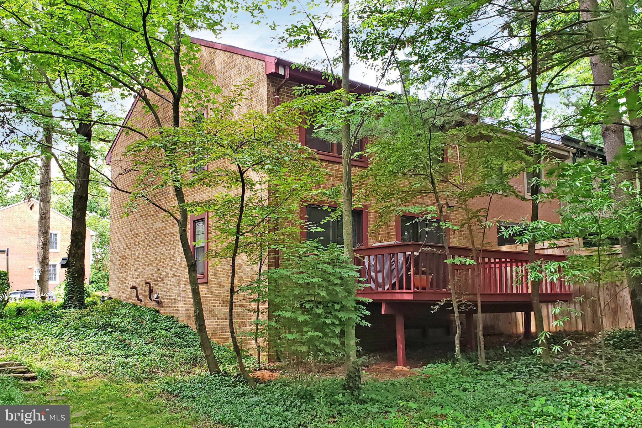 2161 Golf Course Drive Reston, VA 20191 - Photo 2 of 33 Treed backdrop