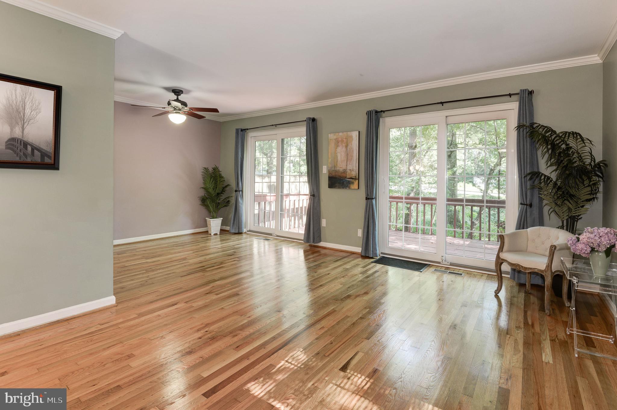 2161 Golf Course Drive Reston, VA 20191 - Photo 5 of 33 Living Rm and Dining Rm with 2 sets of SGDs