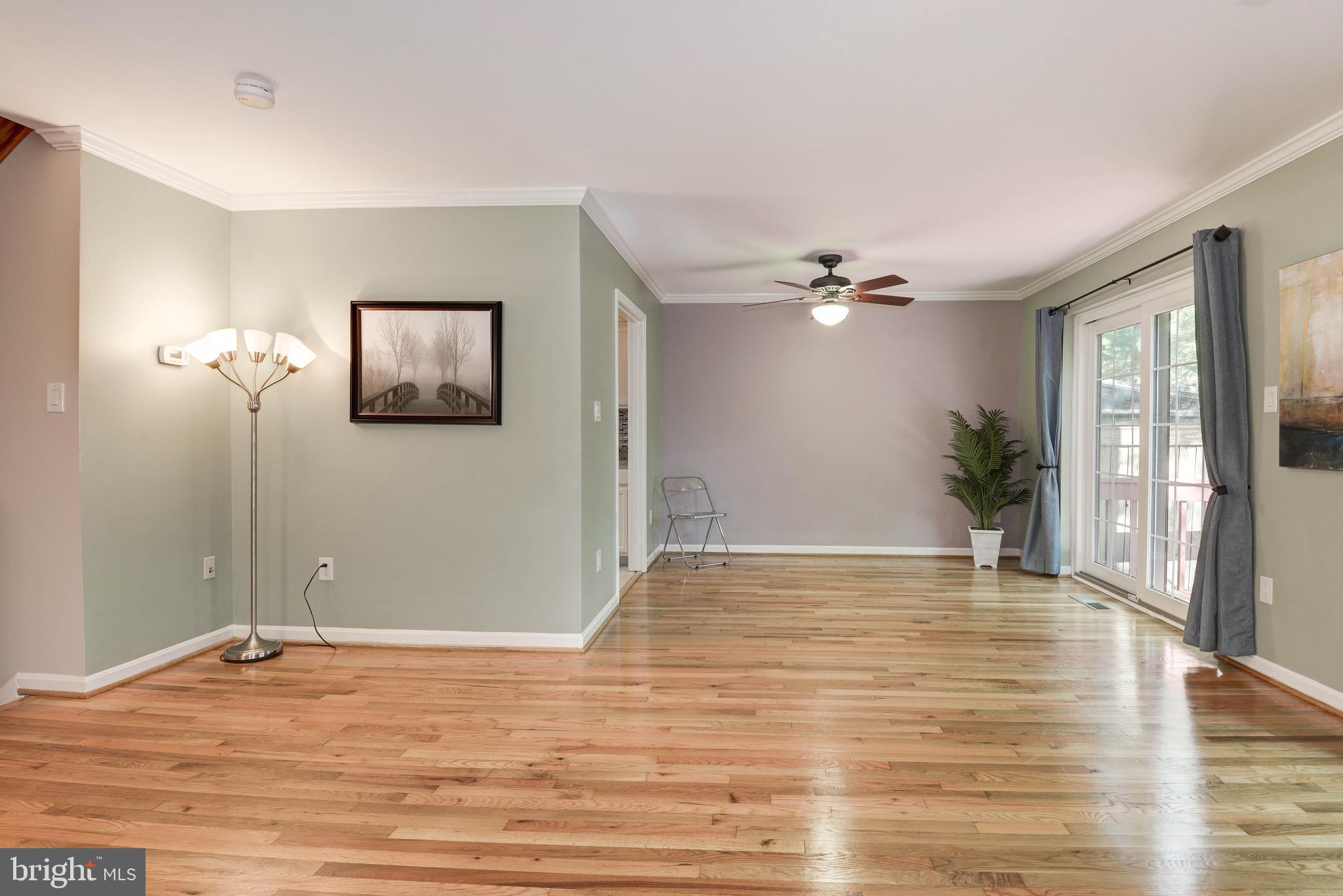 2161 Golf Course Drive Reston, VA 20191 - Photo 7 of 33 Living Room to Dining Room