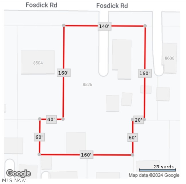 8526 Fosdick Road Cleveland, OH 44125 - Photo 25 of 25 Map