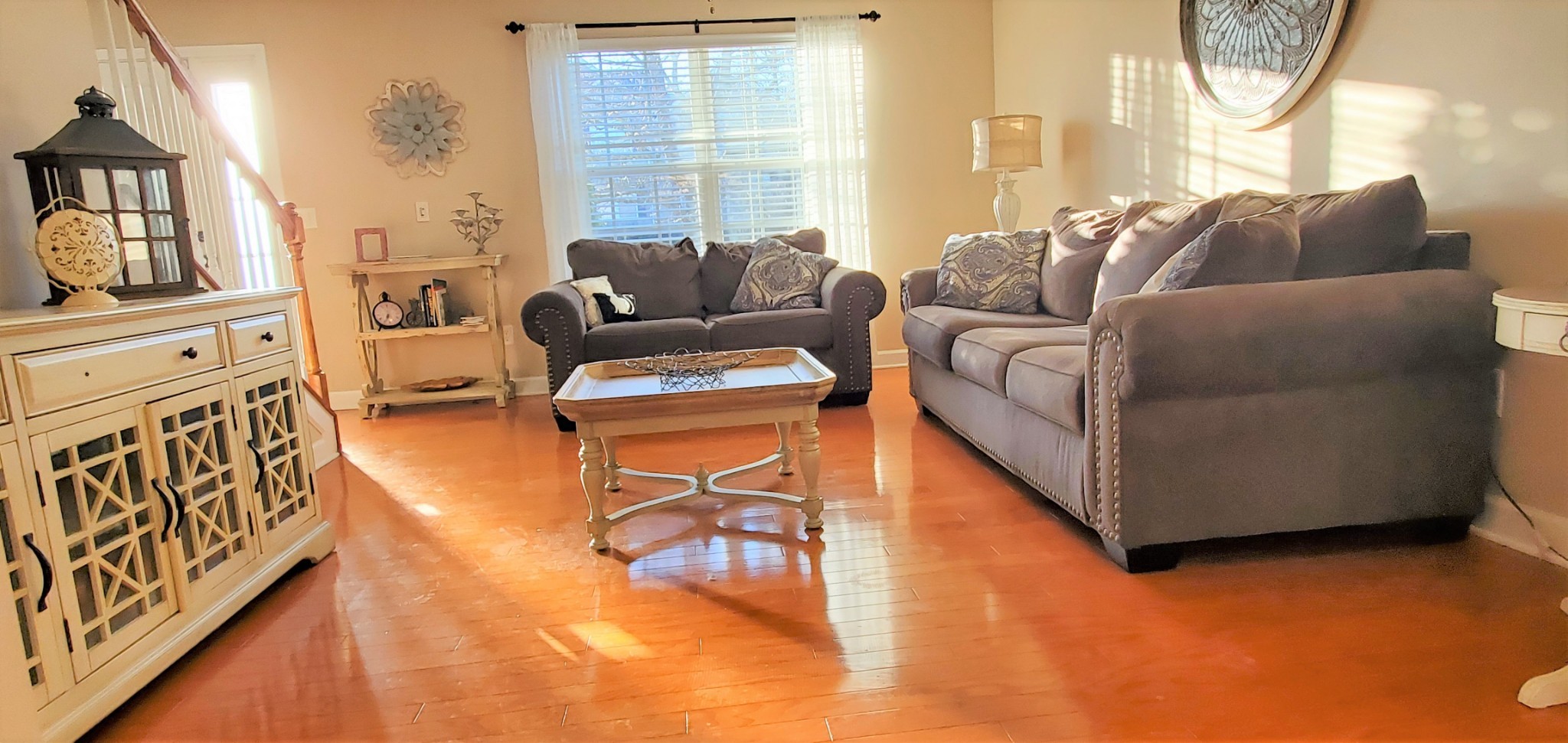 8008 Streamside Drive Mount Juliet, TN 37122 - Photo 3 of 35 a living room with furniture and a flat screen tv