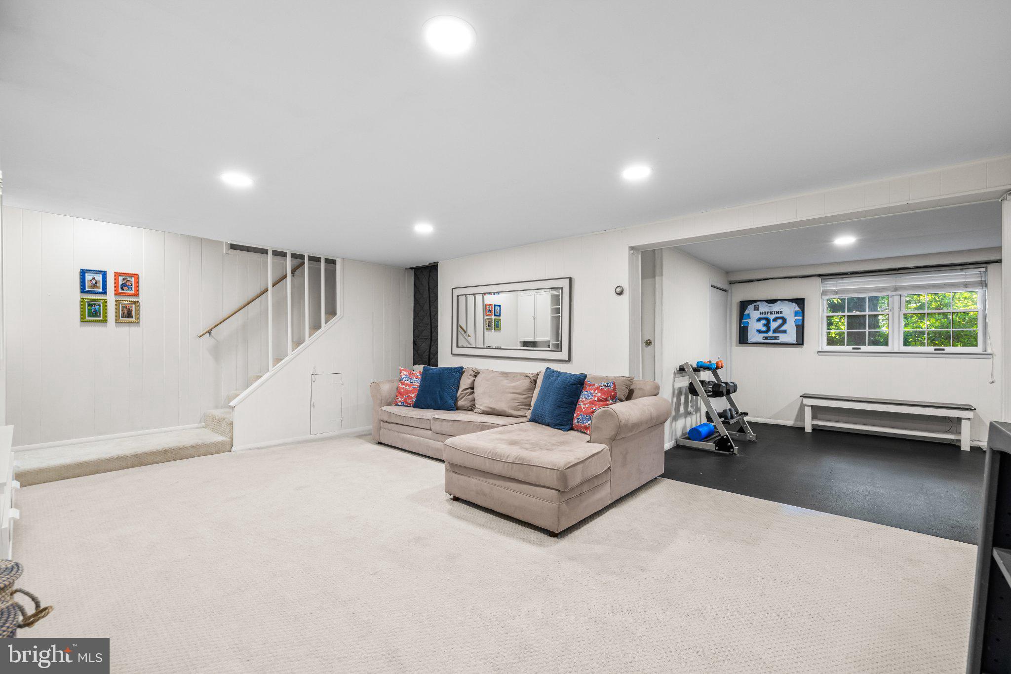 307 Worthington Road Towson, MD 21286 - Photo 42 of 72 Inviting basement retreat with charm.