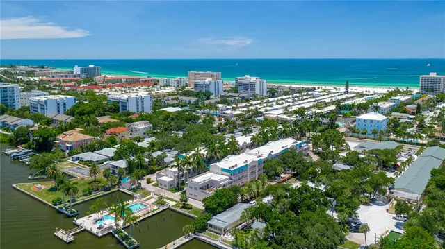 a view of terrace with ocean view