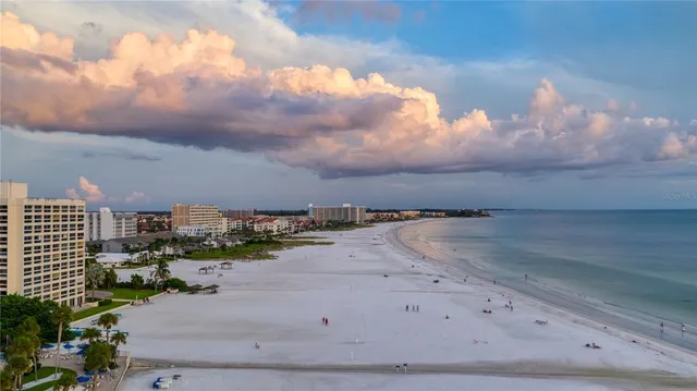 a view of an ocean beach