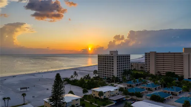 a view of an ocean beach