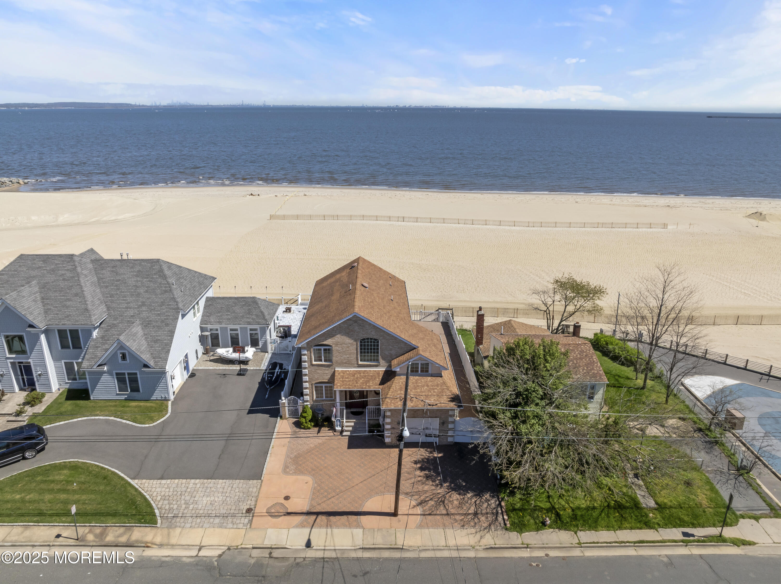 329 Front Street Union Beach, NJ 07735 - Photo 38 of 51 a view of houses with outdoor space and lakeside