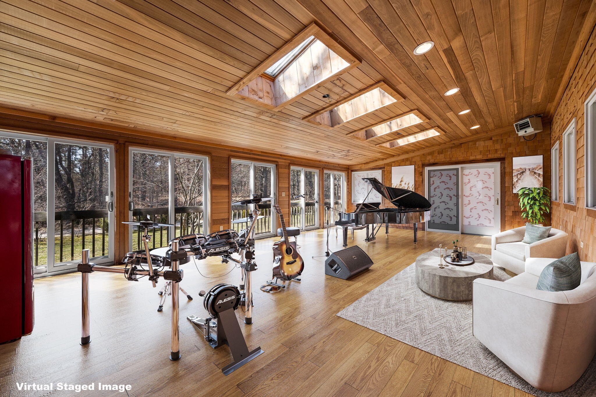 85 Pier Road Wellfleet, MA 02667 - Photo 35 of 78 Virtually staged music room concept