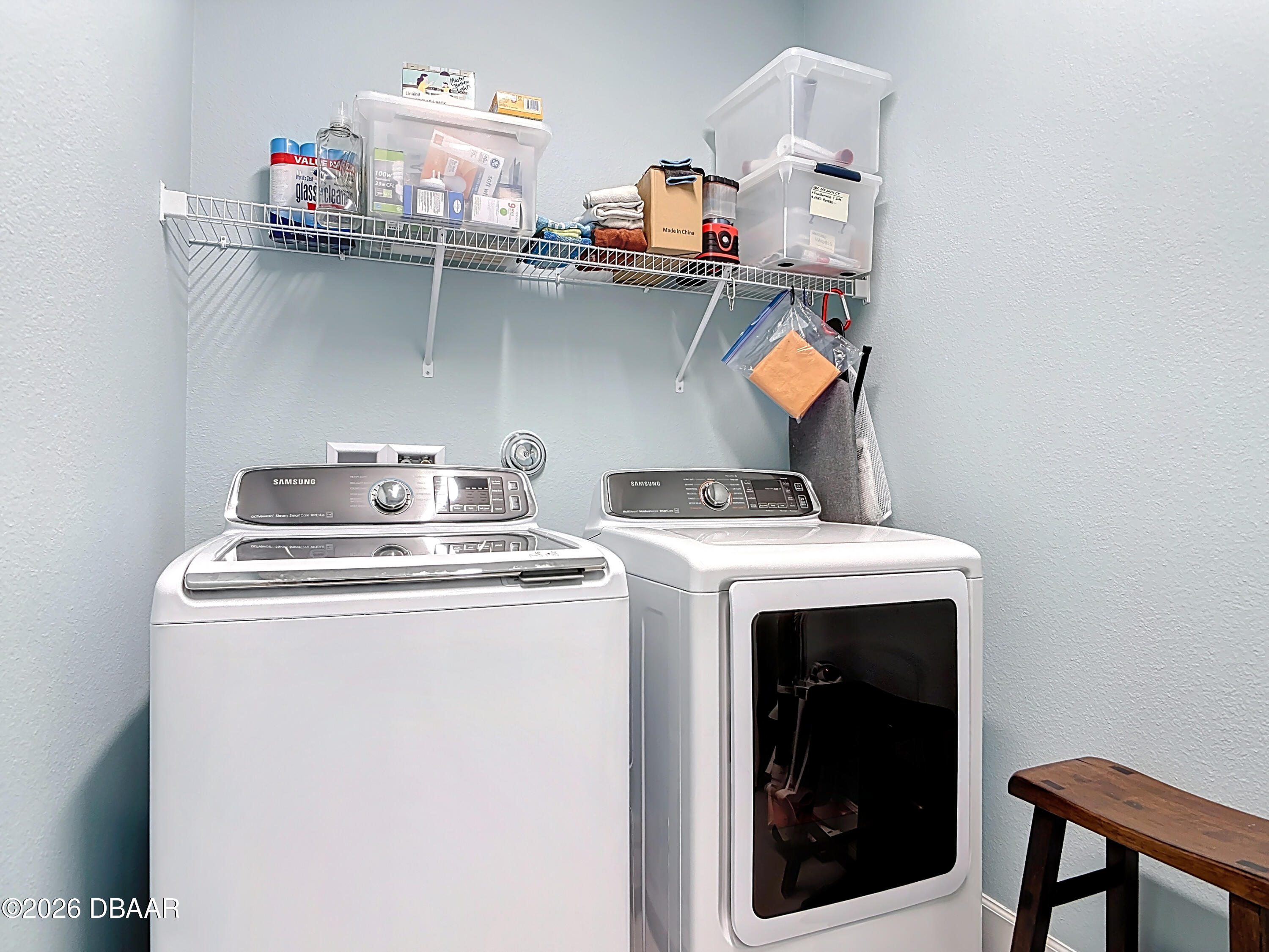 1002 Sea Shell Court Daytona Beach, FL 32124 - Photo 14 of 15 a utility room with dryer and washer