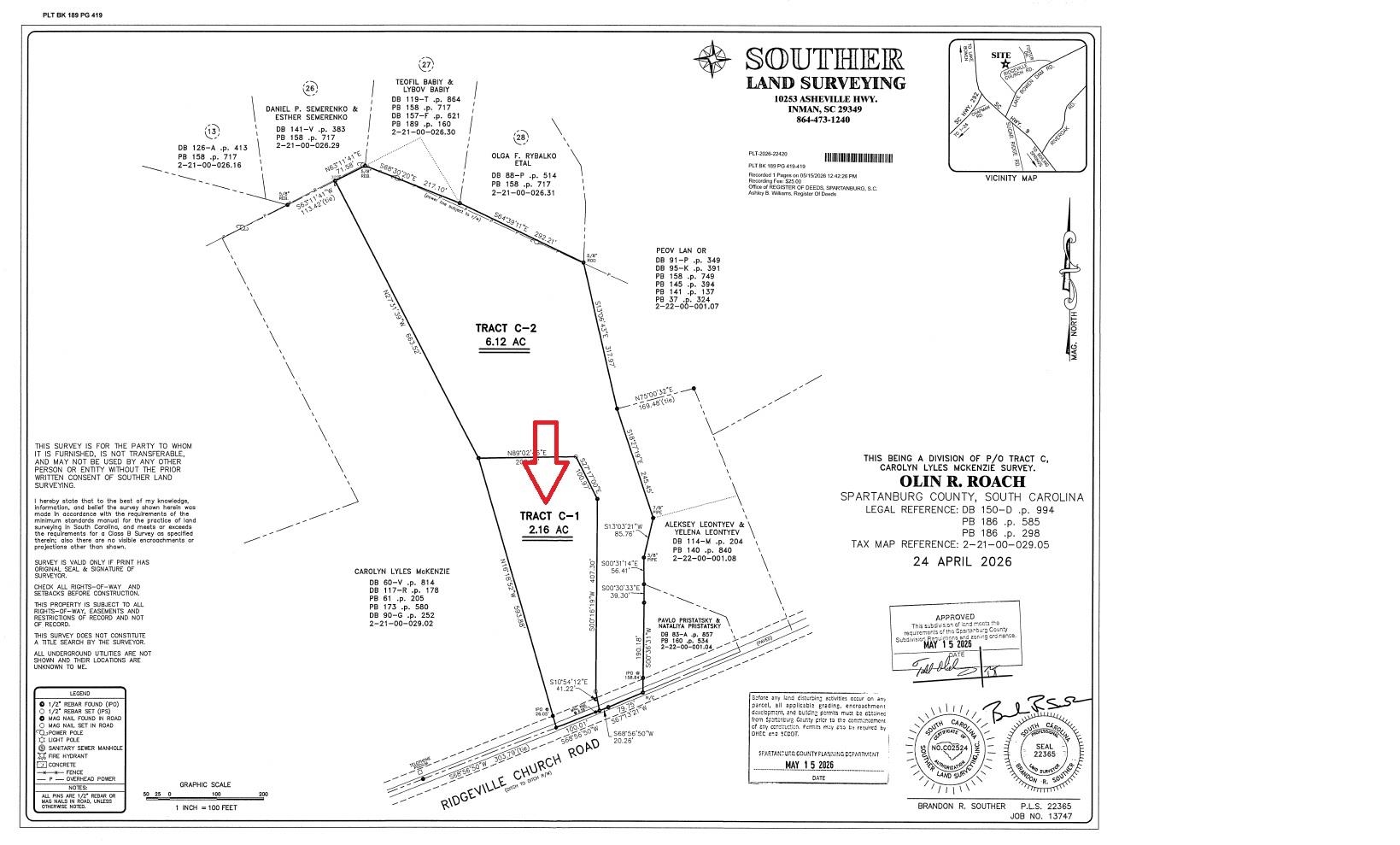 0 Ridgeville Church Road Inman, SC 29349 - Photo 3 of 14