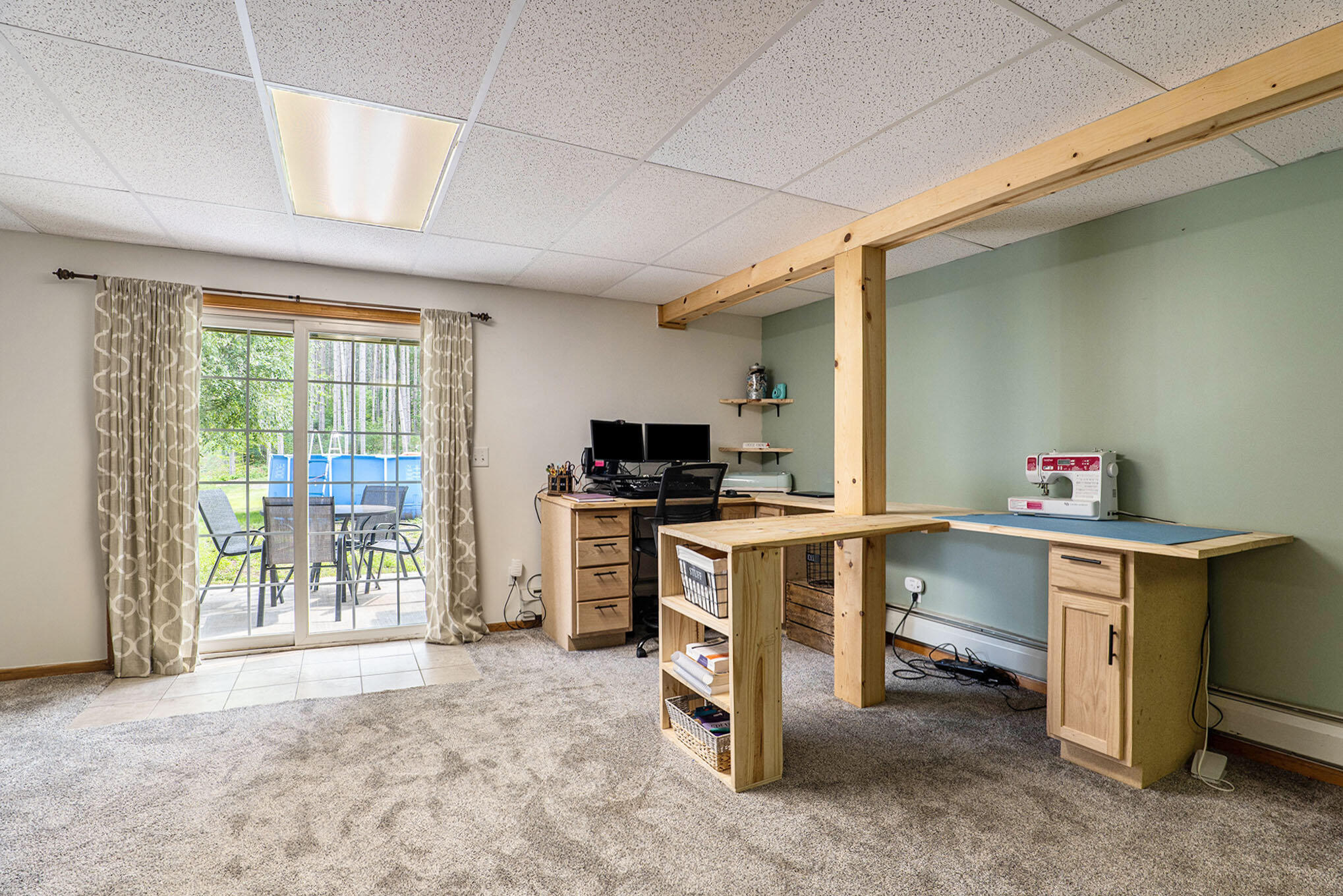 10601 West Colby Road Gowen, MI 49326 - Photo 13 of 20 Workspace