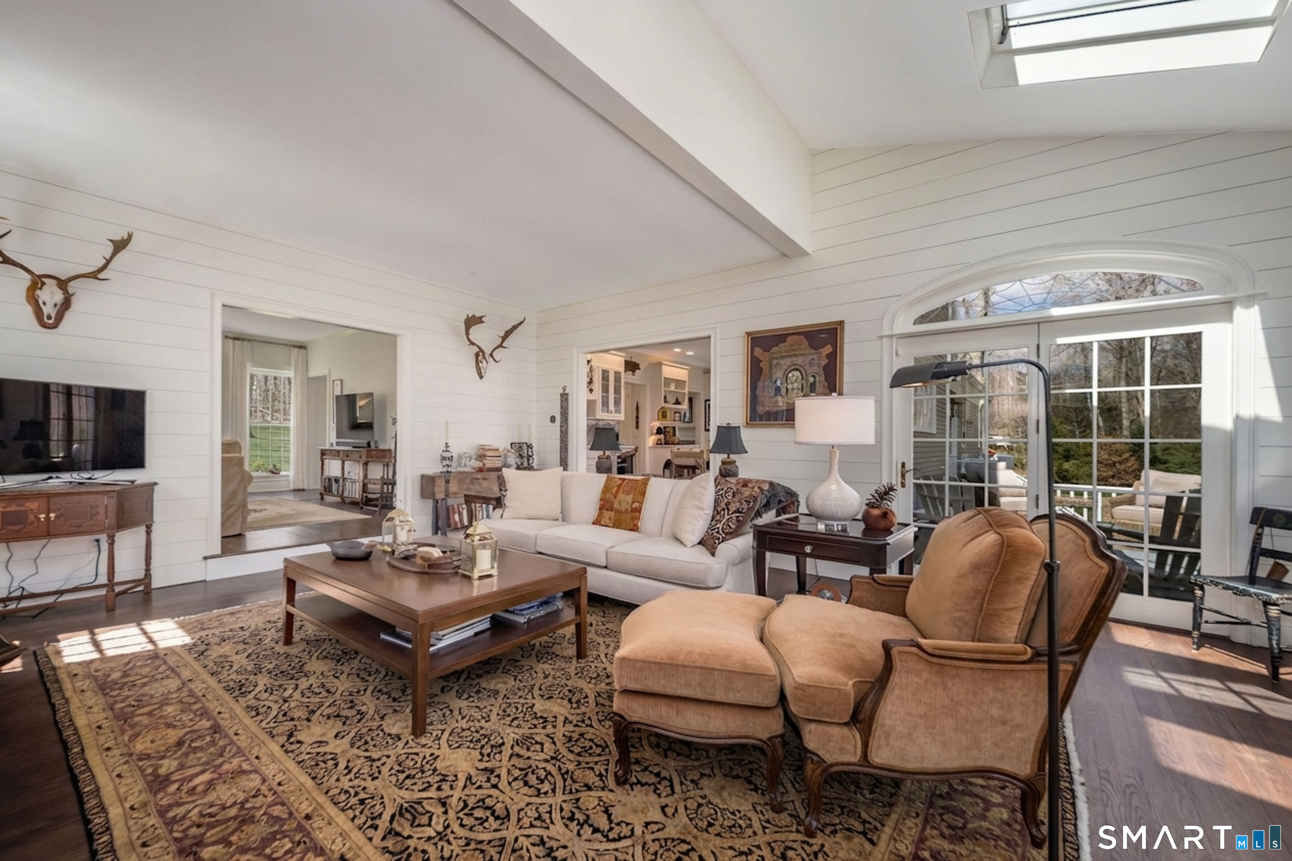 9 Matson Ridge Old Lyme, CT 06371 - Photo 22 of 42 Beautiful Shiplap walls with a great flow to the formal living space