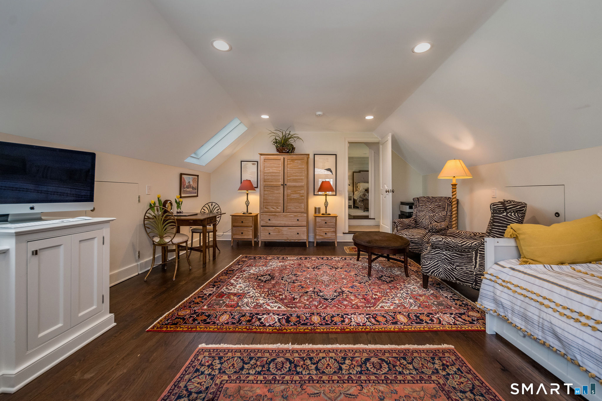 9 Matson Ridge Old Lyme, CT 06371 - Photo 31 of 42 Bonus Room over the garage with two skylights. Could be used as an office/workout room/ Craft-hobby room
