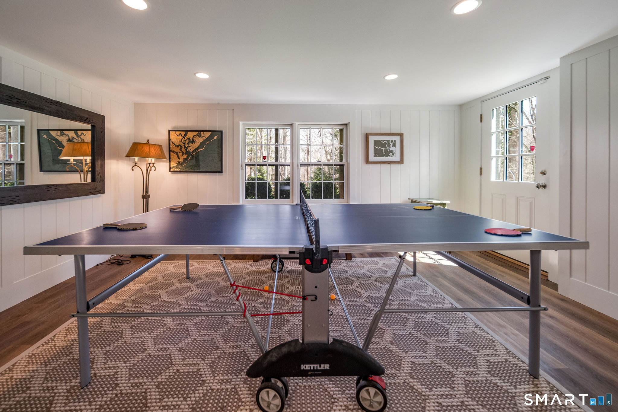 9 Matson Ridge Old Lyme, CT 06371 - Photo 39 of 42 Flex space leading out to the landscaped back yard