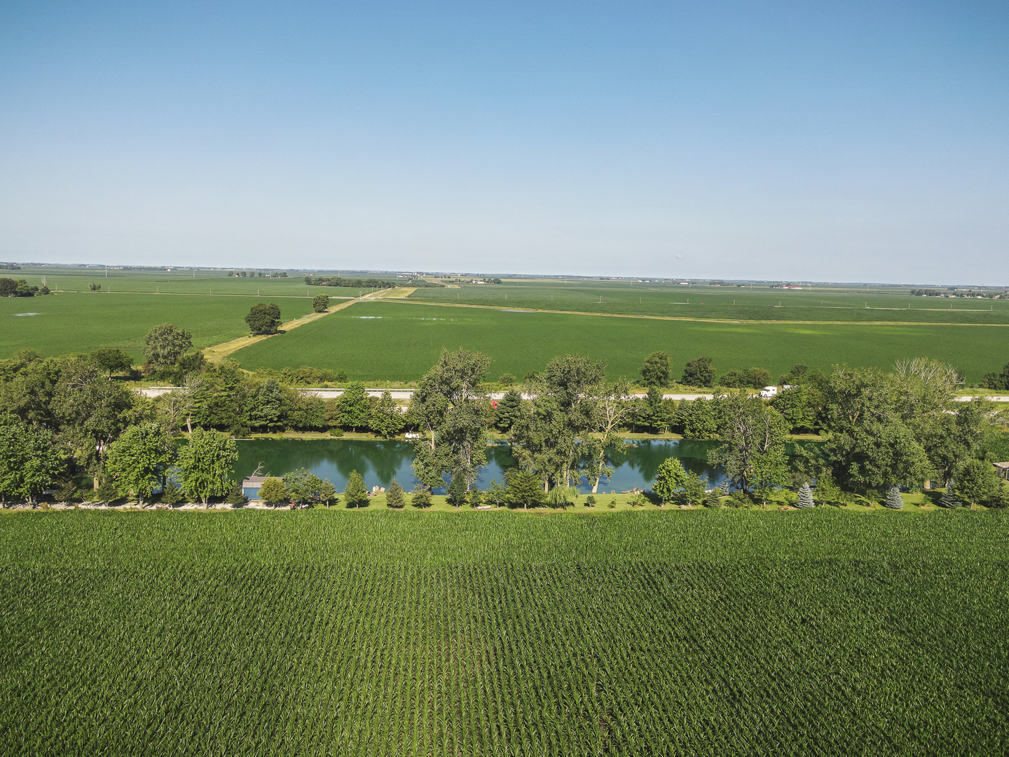 860 East 1100 Road Champaign, IL 61822 - Photo 58 of 60 an aerial view of field with ocean view