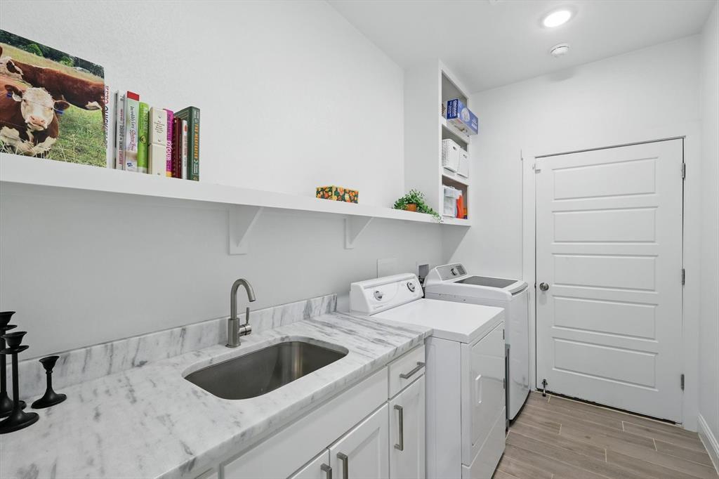 121 Bluegrass Trail Springtown, TX 76082 - Photo 14 of 39 a view of storage and utility room