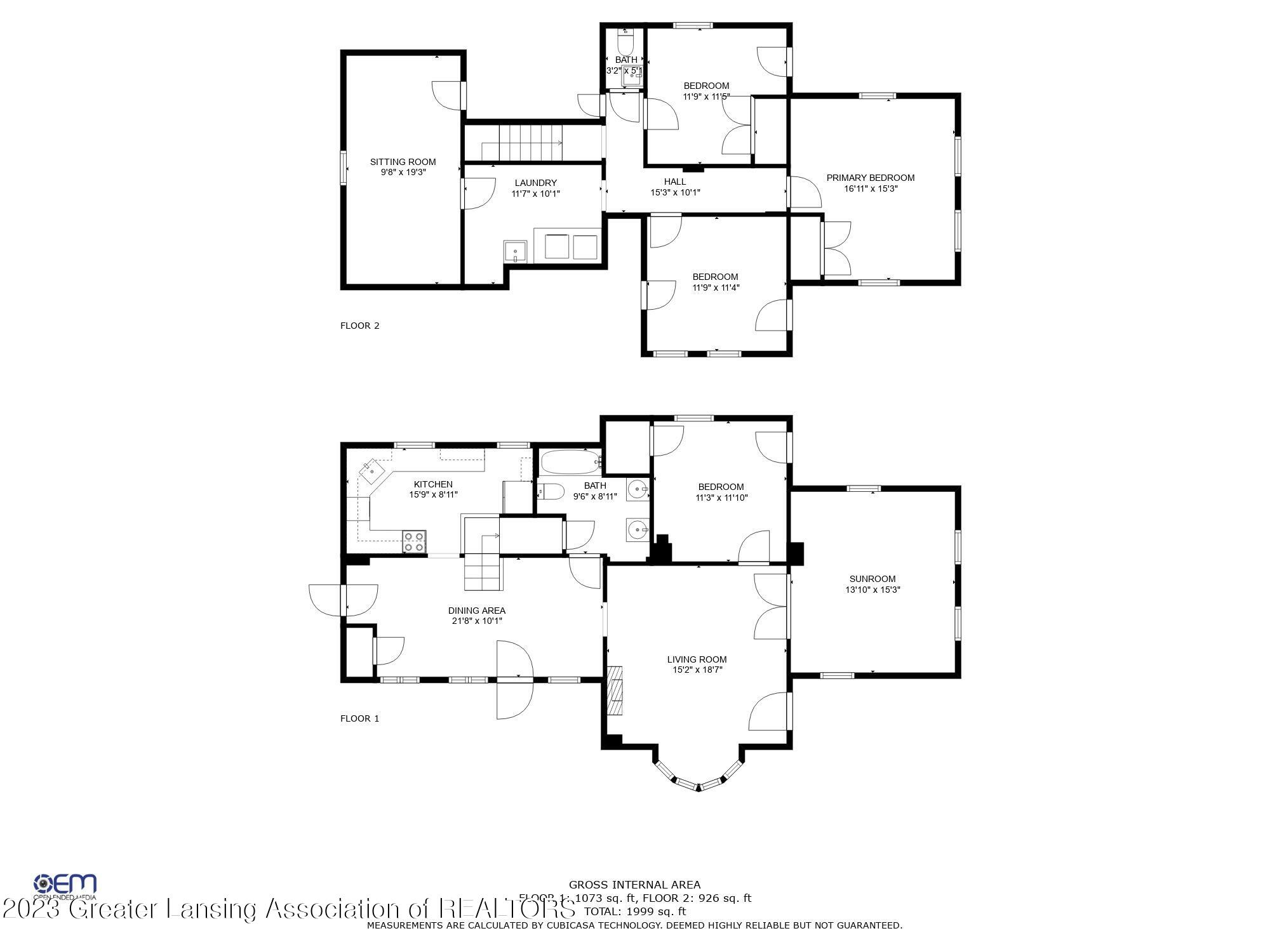 11620 Watson Road Bath, MI 48808 - Photo 51 of 51 1-Floorplan #3
