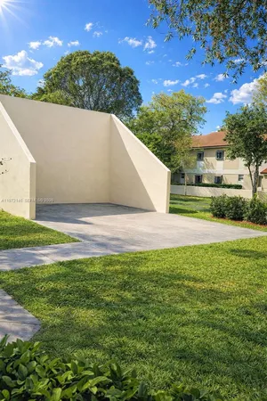 a view of outdoor space and yard