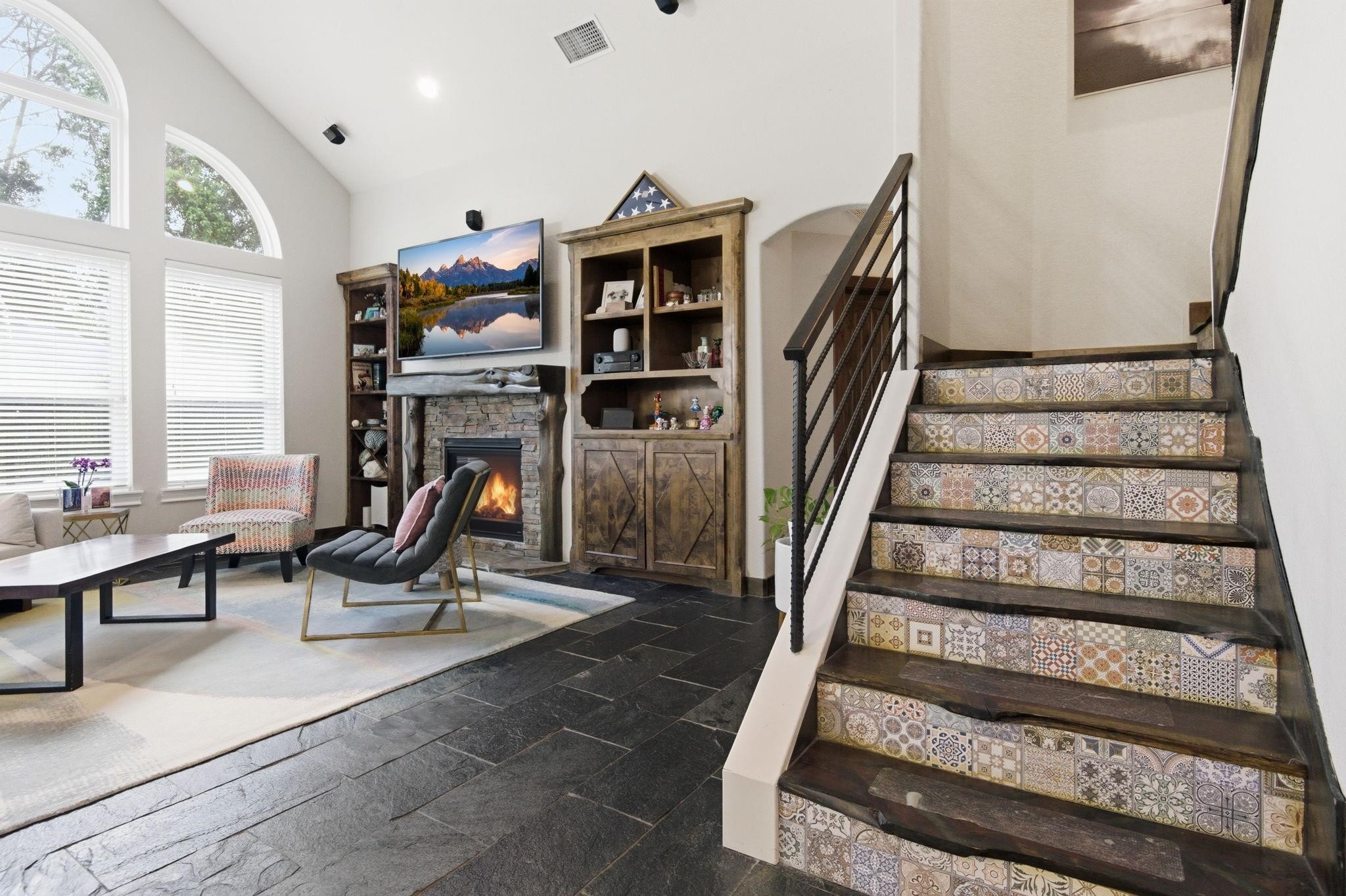 6203 Cash Oaks Drive Spring, TX 77379 - Photo 11 of 35 A statement piece you walk on.