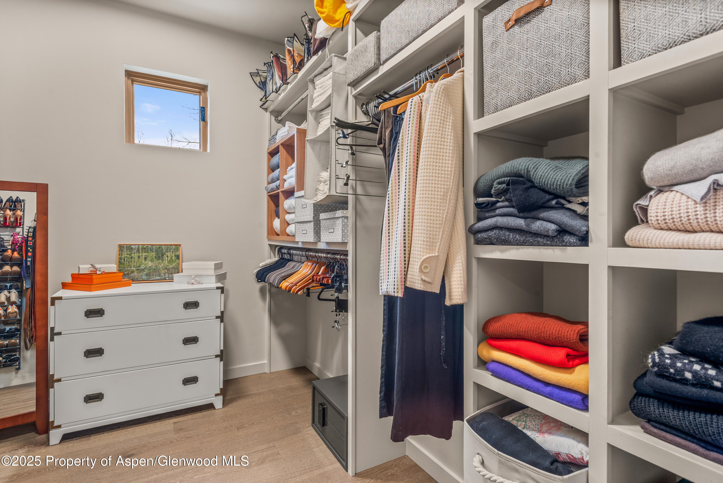 113 Valley Court Basalt, CO 81621 - Photo 19 of 34 a view of walk in closet with clothes and shoes